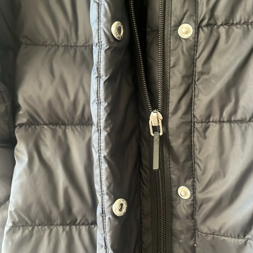 Cole Haan woman’s  quilted down jacket small/petite black - Picture 6 of 12